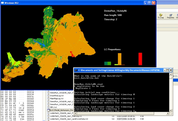 BioPhysical Model Screenshot